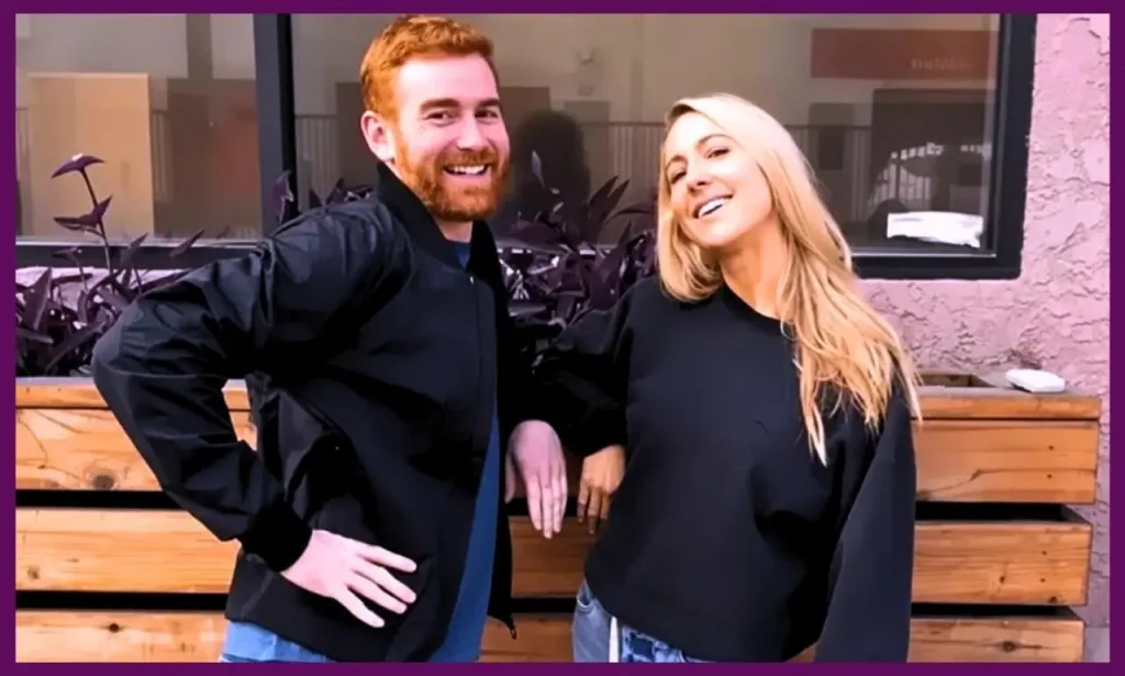 Andrew Santino wife image used in an article about the comedian’s relationship and personal life