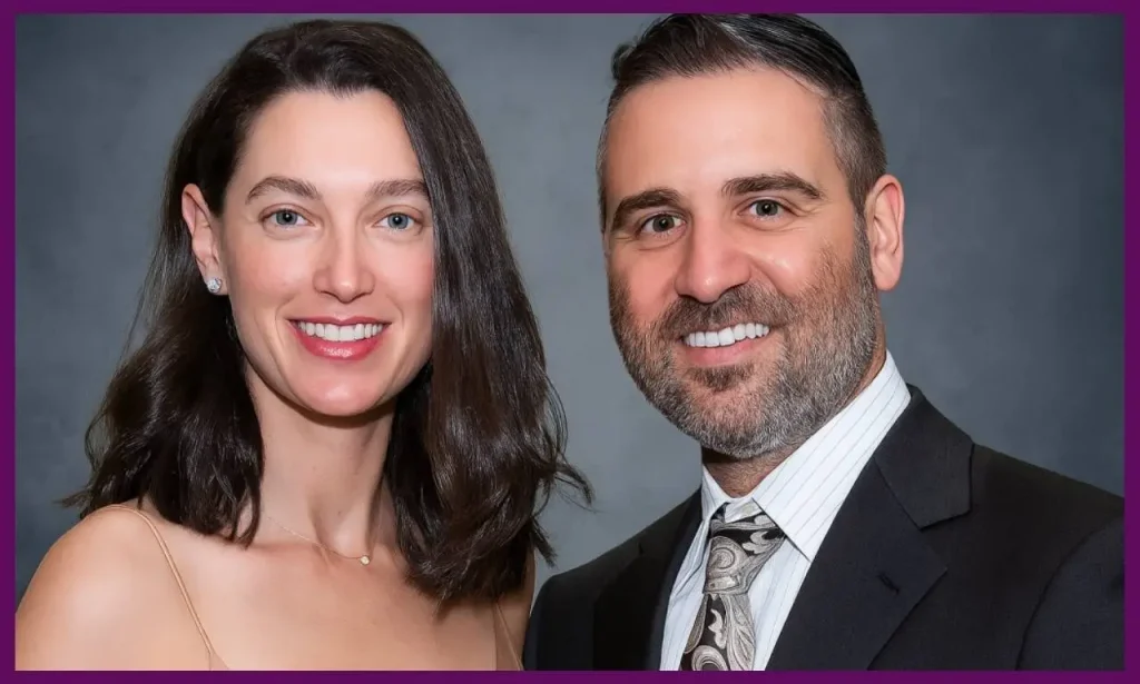 Misha Ezratti wife image used in an article discussing his marriage and personal life