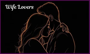 Wife lovers, Romantic line art illustration of a husband and wife embracing, symbolizing love, affection, and emotional connection in marriage